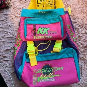 Thailand vintage Y2K Color Backpack!